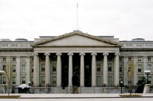 Washington DC'deki ABD Hazine Bakanlığı binası (temsili).