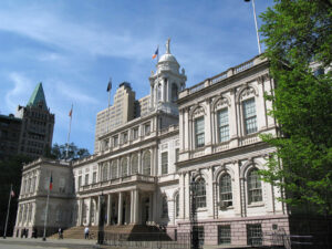 Manhattan’daki New York City Hall binası (temsili).