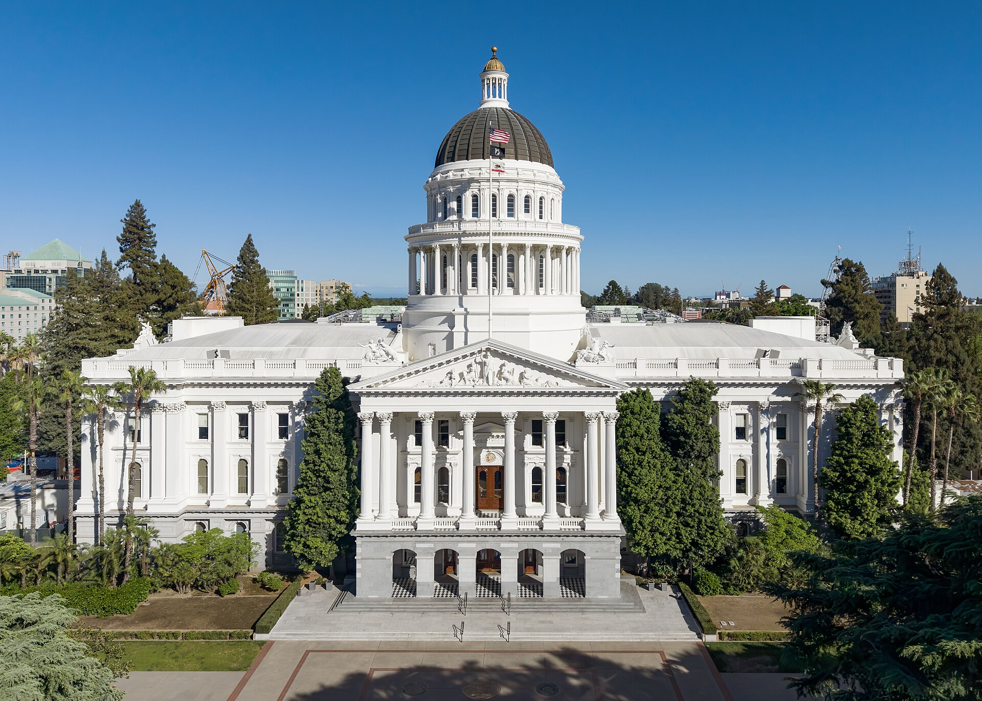 Sacramento’daki California Eyalet Meclisi binası (temsili).