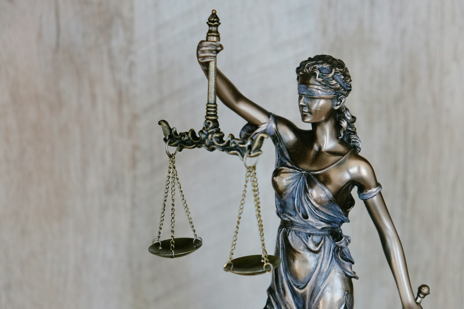 ABD mahkemesi ve hukuk süreci için temsili tokmak görseli
