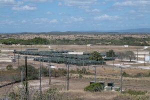 Guantanamo Bay’de göçmen operasyon merkezi çadır tesisi