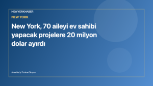 Temsili editoryal görsel: New York'ta konut ve ev anahtarı.