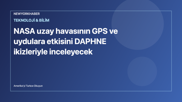 Temsili editoryal görsel: Dünya'nın üst atmosferi, uzay havası ve ikiz uydular.