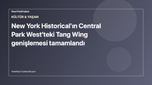 New York Historical’ın Central Park West’teki Tang Wing genişlemesi tamamlandı için temsili NewYorkHaber editoryal görseli