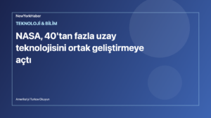 Temsili editoryal görsel: NASA, 40'tan fazla uzay teknolojisini ortak geliştirmeye açtı
