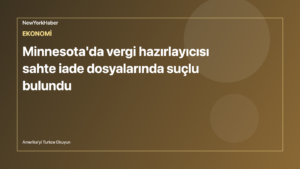 Temsili editoryal görsel: Minnesota'da vergi hazırlayıcısı sahte iade dosyalarında suçlu bulundu