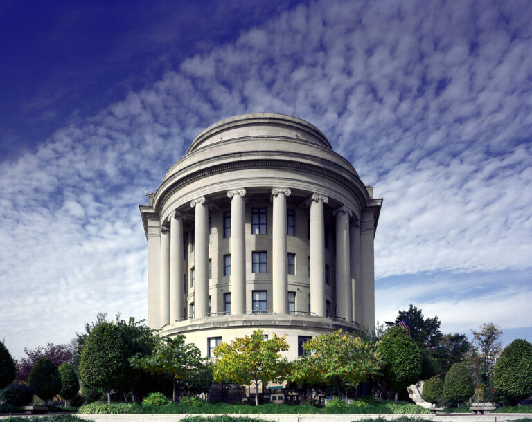 Washington'daki Federal Trade Commission binasi, temsili gorsel
