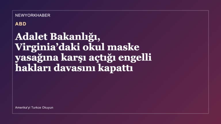 ABD gündemi haberi için NewYorkHaber tarafından üretilen özgün kapak görseli.