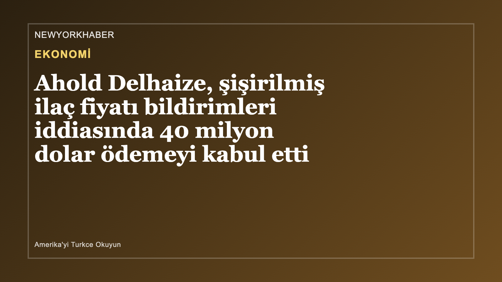 Ekonomi haberi için NewYorkHaber tarafından üretilen özgün kapak görseli.
