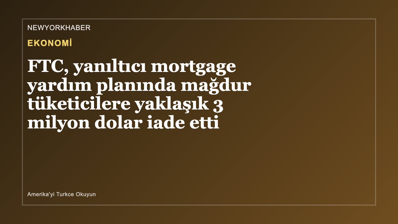 Ekonomi haberi için NewYorkHaber tarafından üretilen özgün kapak görseli.